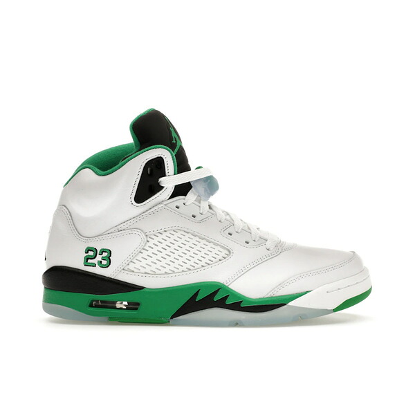 Jordan ジョーダン レディース スニーカー  【Jordan 5 Retro Lucky Green (Women\u0027s)】  大きさ US_5.5(22.5糎) White/Lucky Green-Black-Ice Blue