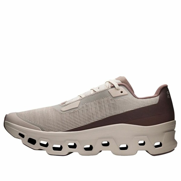 On Running オン 駈けっくら レディース スニーカー  【(WMNS) On Running Cloudmonster Void 1 \u0027Fog Pearl\u0027 3WG10811344】  大きさ US_W_10.5