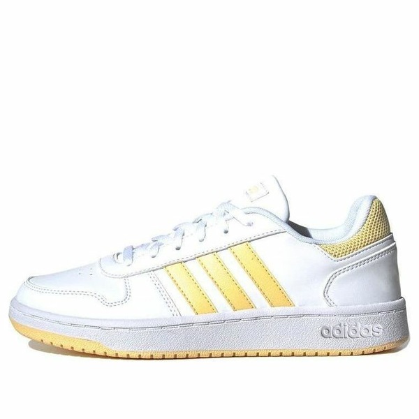 adidas アディダス レディース スニーカー 【(WMNS) adidas Hoops 2.0 'Yellow White' G55065】 サイズ US_5.5(22.5cm)｜asty