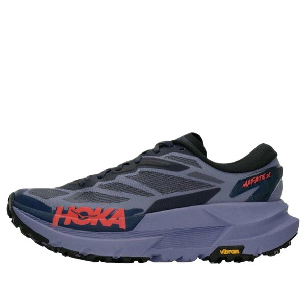 HOKA ONE ONE ホカオネオネ レディース スニーカー 【(WMNS) HOKA ONE ONE Mafate X 'Berry Jam Squid Ink' 1162010-BYJ】 サイズ US_7(24.0cm)|asty