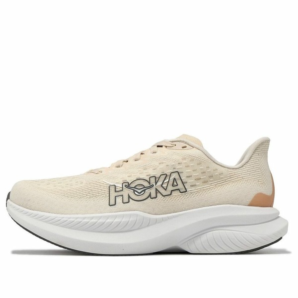 HOKA ONE ONE ホカオネオネ レディース スニーカー  【(WMNS) HOKA ONE ONE Mach 6 Wide \u0027Eggnog Vanilla\u0027 1147834-EGV】  大きさ US_6.5(23.5珊)