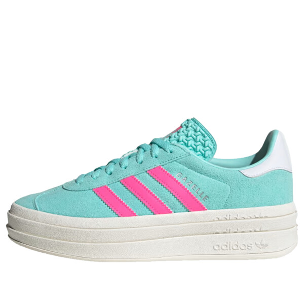 adidas アディダス レディース スニーカー  【(WMNS) adidas Gazelle Shoes \u0027Flash Aqua Lucid Pink\u0027 ID7026】  大きさ US_W_10
