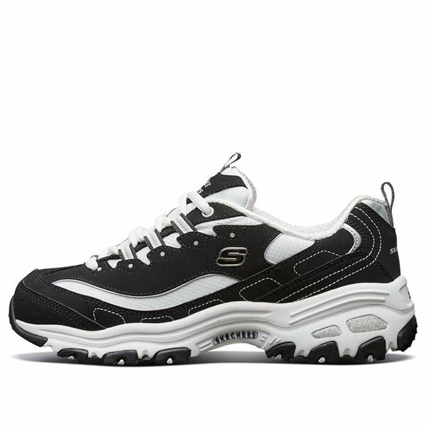 Skechers スケッチャーズ レディース スニーカー 【(WMNS) Skechers D'lites Sports Shoes GS BlackWhite 'Black White' 11930-BKW】 サイズ US_W_11|asty