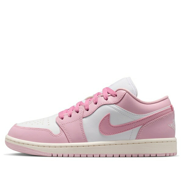 Jordan ジョーダン レディース スニーカー  【(WMNS) Air Jordan 1 Low \u0027Iced Carmine Elemental Pink\u0027 DC0774-607】  大きさ US_7.5(24.5糎)