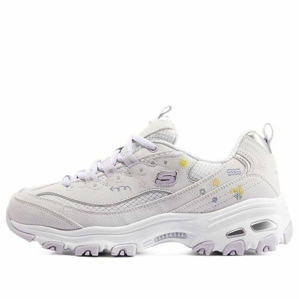 Skechers スケッチャーズ レディース スニーカー  【(WMNS) Skechers D\u0027Lites 1.0 \u0027Whtie\u0027 896155-LAV】  大きさ US_9(26.0糎)