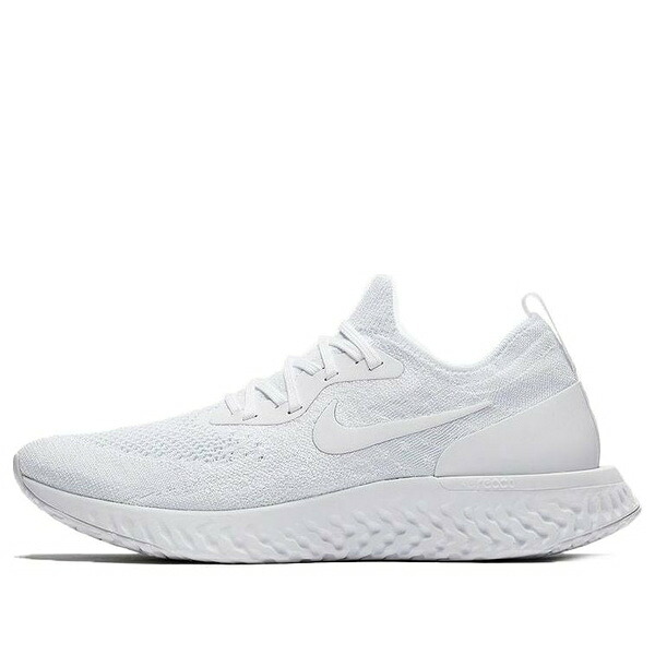 Nike ナイキ レディース スニーカー 【(WMNS) Nike Epic React Flyknit 'Triple White' AQ0070-102】 サイズ US_5.5(22.5cm)｜asty