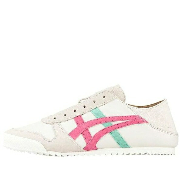 Onitsuka Tiger オニツカタイガー レディース スニーカー  【(WMNS) Onitsuka Tiger Hiina Slip-on Shoes \u0027White Grey Pink\u0027 1182A052-200】  大きさ US_7.5(24.5糎)