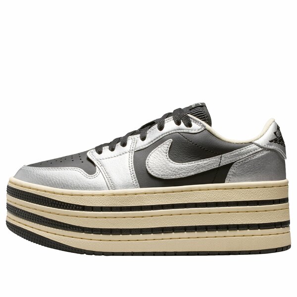 Jordan ジョーダン レディース スニーカー 【(WMNS) Air Jordan 1 Triple Srack 'Metallic Silver Muslin Black' HV8288-001】 サイズ US_8.5(25.5cm)｜asty