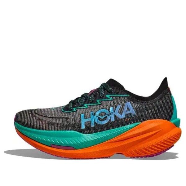 HOKA ONE ONE ホカオネオネ レディース スニーカー  【(WMNS) HOKA ONE ONE Mach X 2 \u0027Black Electric Aqua\u0027 1155120-BCQ】  大きさ US_5(22.0糎)