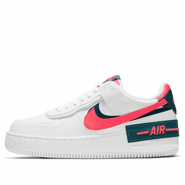 Nike ナイキ レディース スニーカー  【(WMNS) Nike Air Force 1 Shadow \u0027White Solar Red\u0027 DB3902-100】  大きさ US_W_10