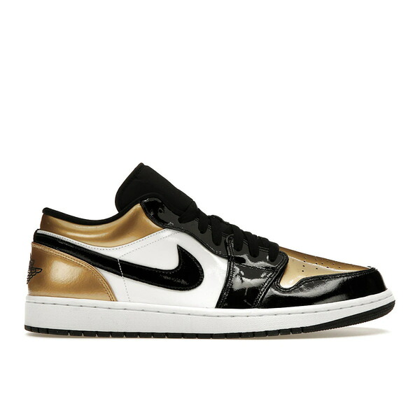 Jordan ジョーダン メンズ スニーカー 【Jordan 1 Low Gold Toe】 サイズ US_7.5(25.5cm) Metallic Gold/Black-White|asty