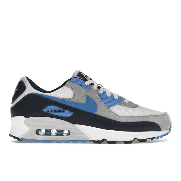 Nike ナイキ メンズ スニーカー 【Nike Air Max 90 White University Blue】 サイズ US_M_13 White/University Blue-Pure Platinum｜asty