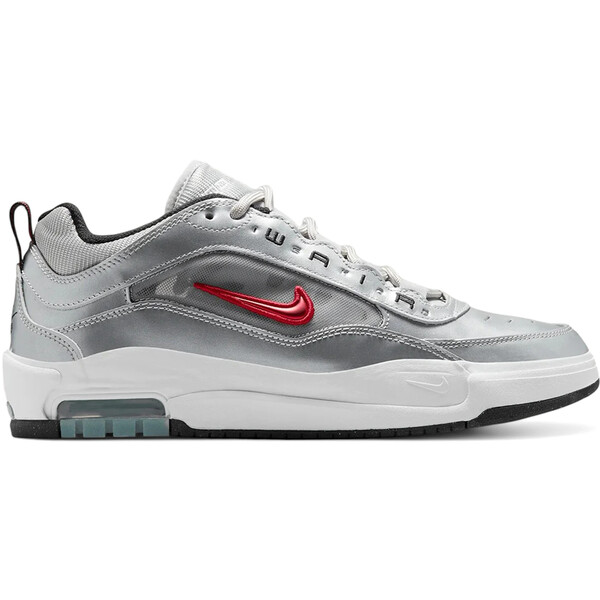 Nike ナイキ メンズ スニーカー  【Nike SB Air Max Ishod Wair Silver Bullet】  大いさ US_12(30.0糎) Metallic Silver/Varsity Red/Black スニーカー-メンズ靴-靴