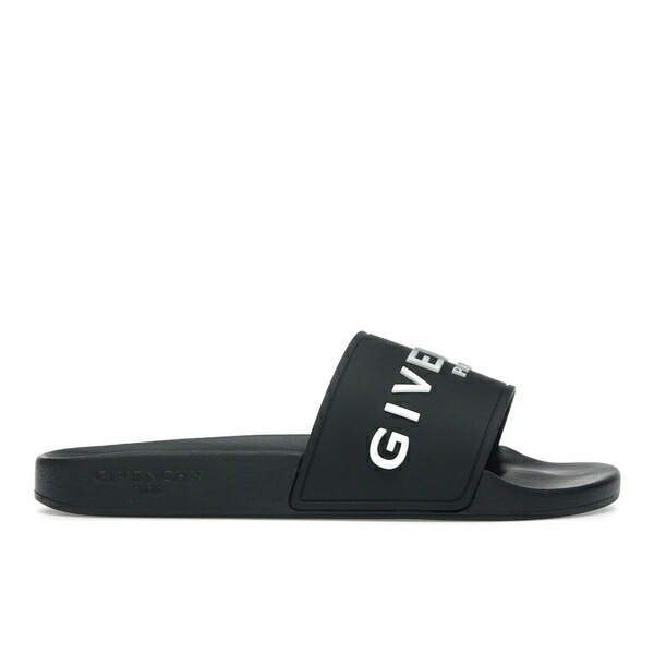 ジバンシィ GIVENCHY PARISラバー フラットサンダル BH301TH1H4 ジバンシィ GIVENCHY ジバンシィ GIVENCHY SLIDE SANDALS