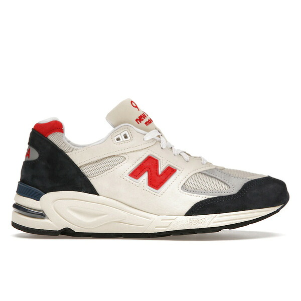 New Balance ニュー平衡にする メンズ スニーカー  【New Balance 990v2 MiUSA Teddy Santis Navy Sea Salt】  大いさ US_11.5(29.5糎) Navy/Sea Salt スニーカー-メンズ靴