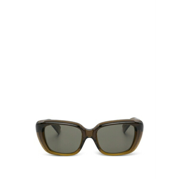 サンローラン アイウェア メンズ サングラス・アイウェア 佩び物 Square-frame sunglasses Green