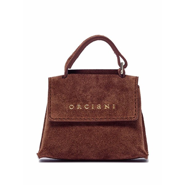 オルチアーニ レディース トートバッグ バッグ Mini sveva tote bag Brown|asty