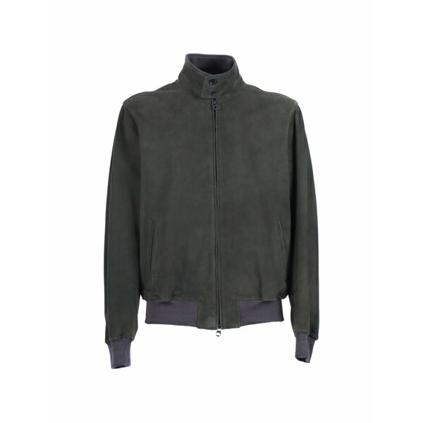 スチュアート メンズ 上衣＆上衣 アウター Jeff suede jacket Green