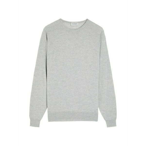 ジョンスメドレー メンズ パーカー・スウェットシャツ アウター Lundy sweatshirt Grey