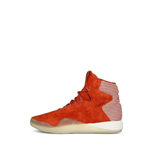 アディダス メンズ スニーカー シューズ Tubular instinct lace-up sneakers Orange