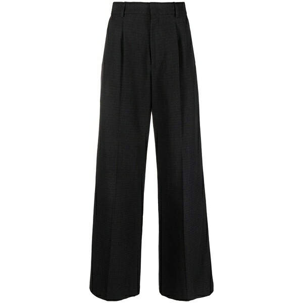 イザ呼びりん マラン レディース 心地好いズボン下 ボトムス High-waisted wide-leg trousers Blue