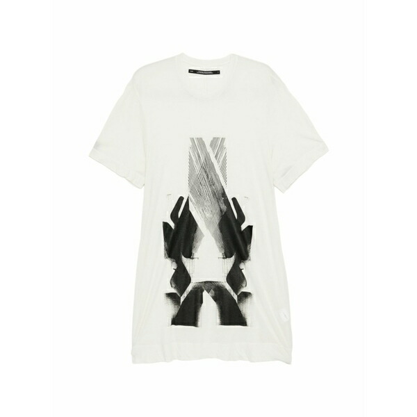 ユリウス メンズ ティーシャツ トップス Graphic-print t-shirt Neutrals