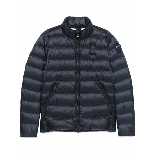 ブラウアー メンズ 上衣＆上衣 アウター Quilted puffer jacket Blue