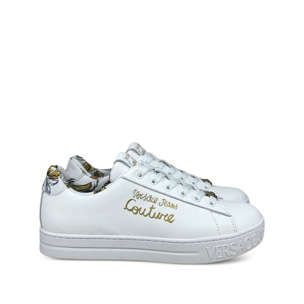 呼びりん探し回る レディース スニーカー シューズ Logo-print sneakers  White