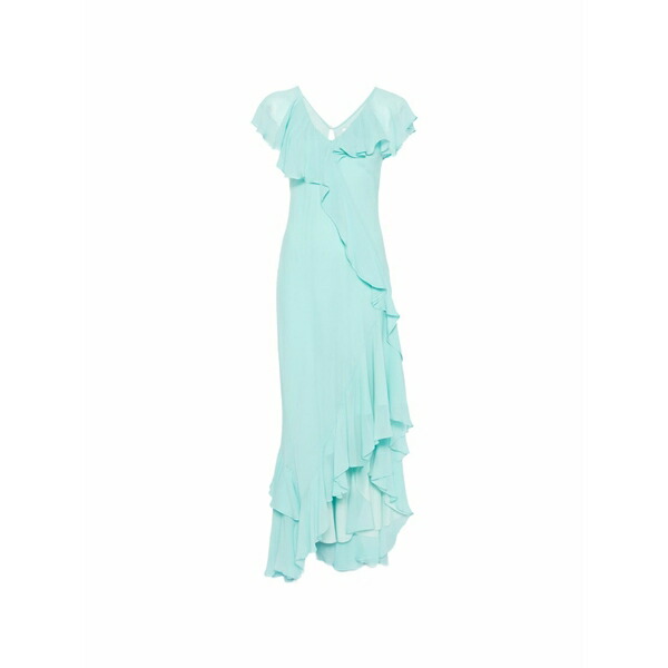 マレーラ レディース 衣装 トップス Ruffled asymmetric-hem dress Blue