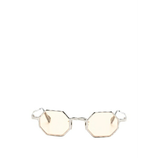 クボラウム メンズ サングラス・アイウェア 添え物 Maske z19 geometric-frame sunglasses Silver