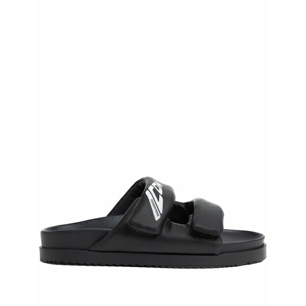 ディースクエアード レディース サンダル シューズ Icon-print slides Black