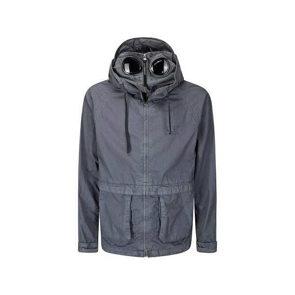シーピーカンパニー メンズ 上衣＆上衣 アウター Hooded explorer jacket Grey
