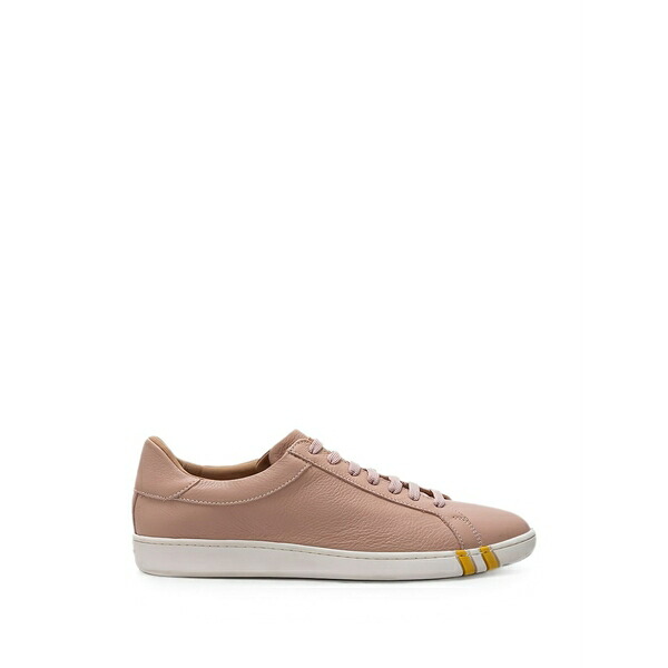 バリー レディース スニーカー シューズ Lace-up round-toe sneakers Pink