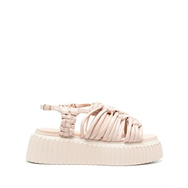 エージーエル レディース サンダル シューズ Alice leather platform sandals Pink