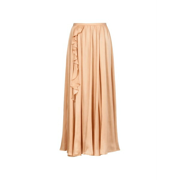 ウラ・ジョンソン レディース スコート ボトムス Zena ruffle MIDI skirt Neutrals