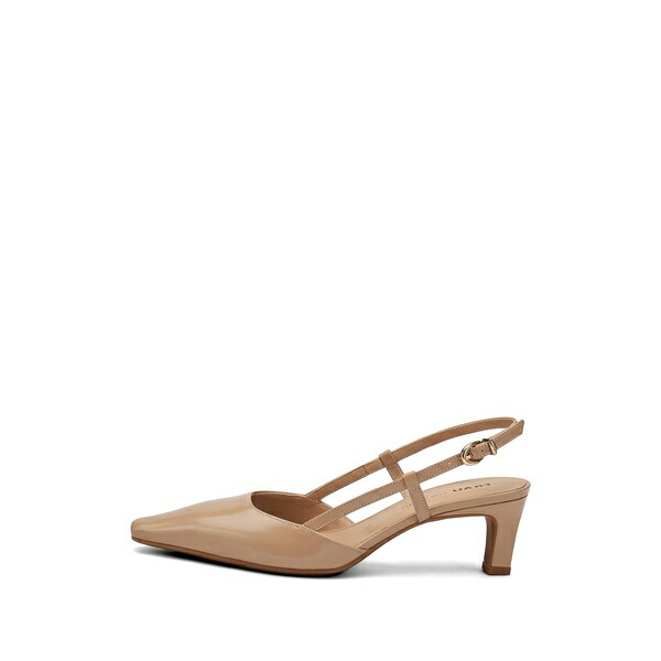 亭主持ち レディース パンプス シューズ Semi-polished leather slingbacks Neutrals