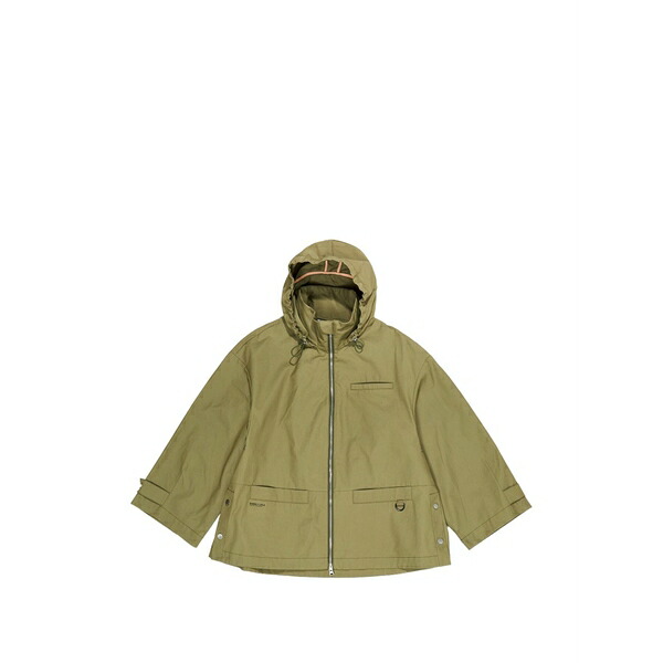 ビンバ イ ローラ レディース 上衣＆上衣 アウター Hooded cotton jacket Green