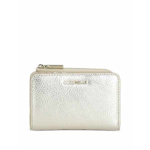 コチネレ レディース 札入れ 佩び物 Metallic wallet Gold