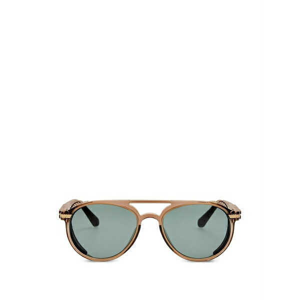 リンダ ファロー メンズ サングラス・アイウェア 添え物 Pilot-frame sunglasses Neutrals