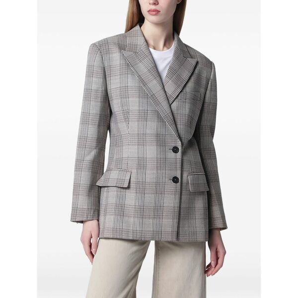 アニービン レディース 上衣＆上衣 アウター Aretha plaid blazer Neutrals