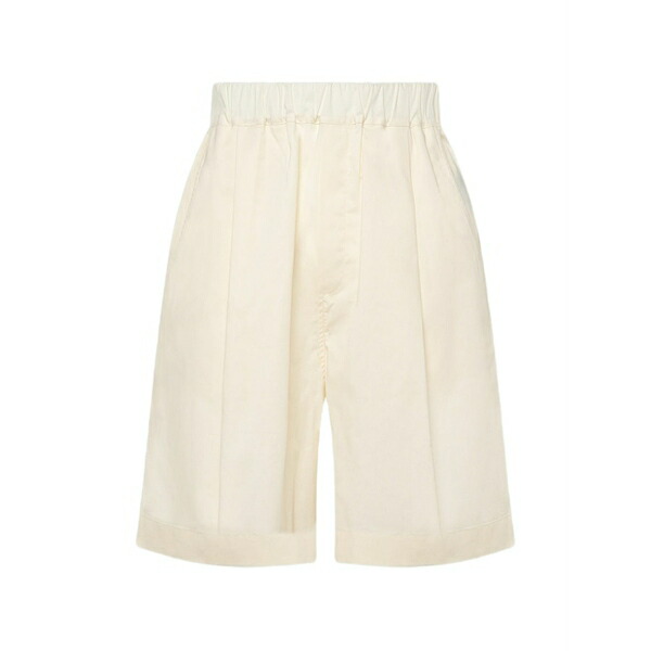 ラネウス メンズ 心地好いズボン下 ボトムス Elasticated-waistband shorts Neutrals