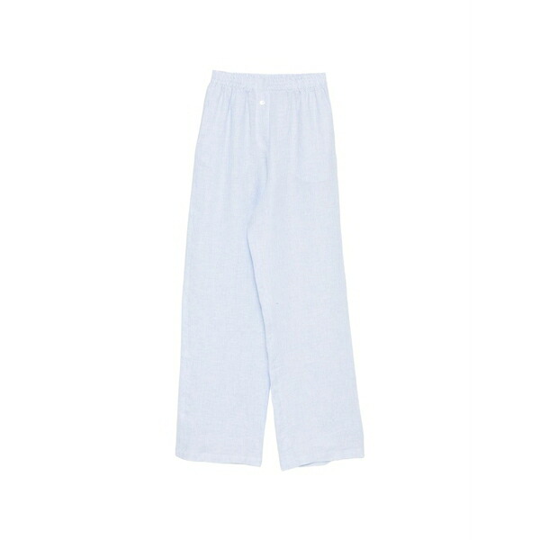 リビエラ レディース 心地好いズボン下 ボトムス Elasticated-waistband pants Blue