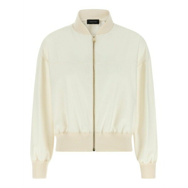 ファビアナ フィリッピ レディース 上衣＆上衣 アウター Zup-up bomber jacket Neutrals