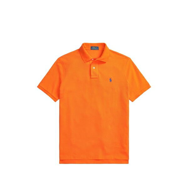ラルフローレン メンズ スポーツシャツ トップス Embroidered-logo piqu￡ polo shirt Orange