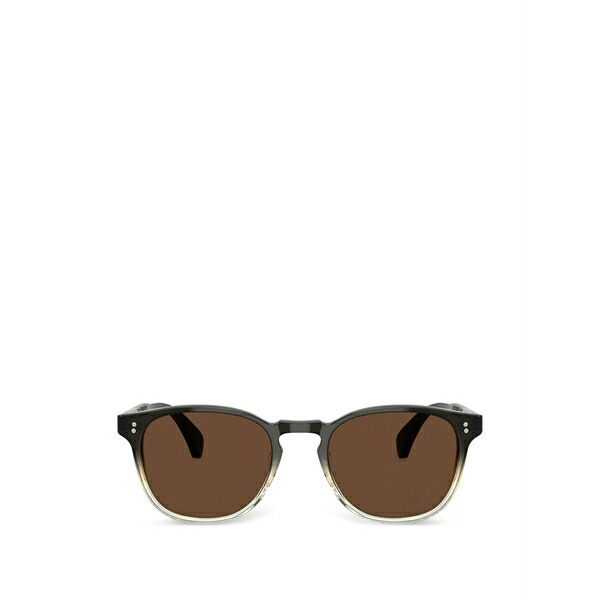 オリバーピープルズ メンズ サングラス・アイウェア 添え物 Finley esq. sun round-frame sunglasses Grey