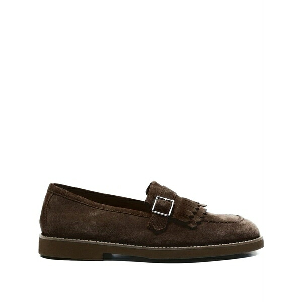 ドンカルズ メンズ 御召しものシューズ シューズ Tassel monk shoes Brown