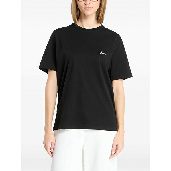 ダイム メンズ ティーシャツ トップス Cursive logo t-shirt Black
