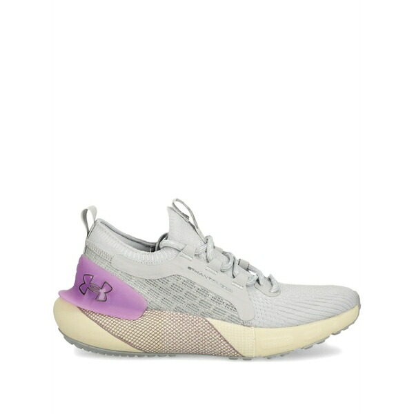 アンダーアーマー レディース スニーカー シューズ Mesh-panelled sneakers  Grey
