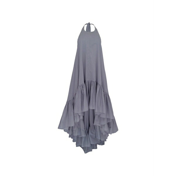 アジーザ レディース 衣裳 トップス Hannah ruffled dress Grey