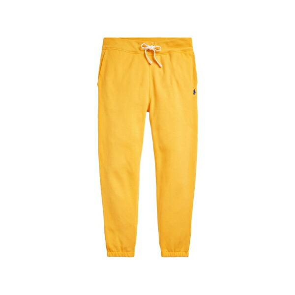 ラルフローレン メンズ 心地好いズボン下 ボトムス Logo-embroidered drawstring track pants Yellow